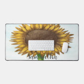 zonnebloem bureaumat (Keyboard & Muis)