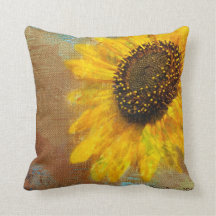 Zonnebloem Burst Pillow