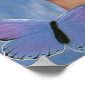 Zonnebloem Butterflies Poster (Hoek)