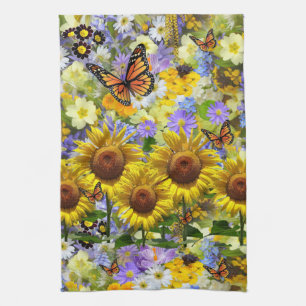 Zonnebloem Butterfly Kitchen Towel Theedoek