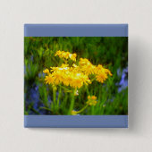 Zonnebloem Button (Voorkant)