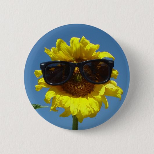 Zonnebloem Button (Voorkant)