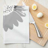 Zonnebloem BW keukenhanddoek (Quarter Fold)