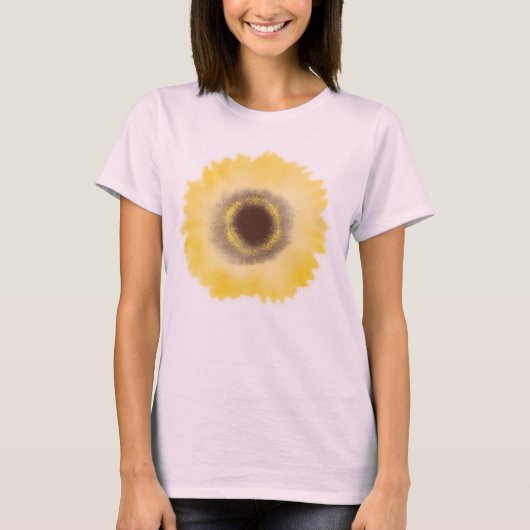 Zonnebloem cadeau shirt (Voorkant)