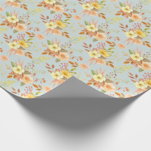  zonnebloem cadeaupapier (Hoek)