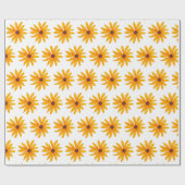 Zonnebloem Cadeaupapier (Vlak)