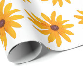 Zonnebloem Cadeaupapier (Rol Hoek)
