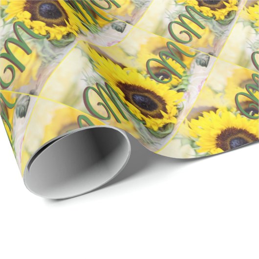 Zonnebloem Cadeaupapier (Rol Hoek)