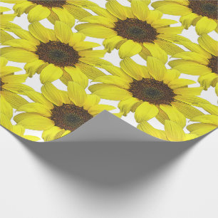 Zonnebloem   cadeaupapier