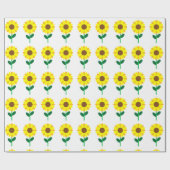 Zonnebloem Cadeaupapier (Vlak)