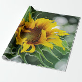 Zonnebloem Cadeaupapier (Uitgerold)