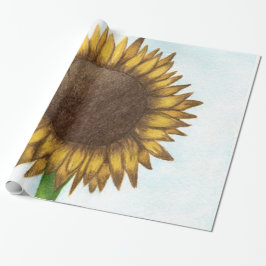  zonnebloem cadeaupapier