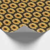 zonnebloem cadeaupapier (Hoek)