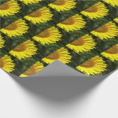 Zonnebloem Cadeaupapier (Hoek)