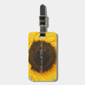 Zonnebloem Cadeaus Bagagelabel (Voorkant verticaal)
