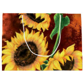 Zonnebloem Cadeautas (Achterkant)