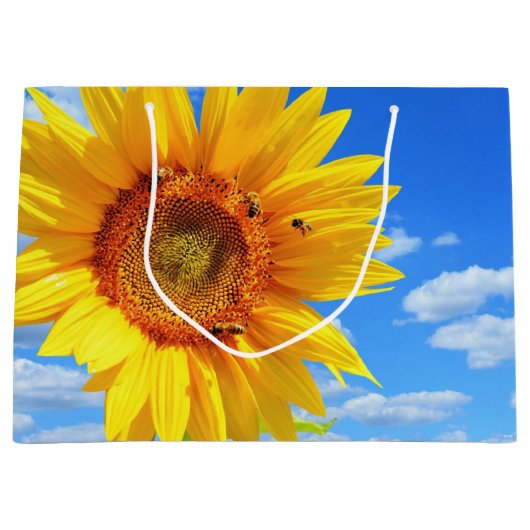 Zonnebloem cadeautas (Voorkant)