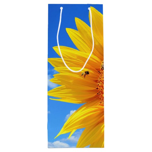 Zonnebloem Cadeautas (Achterkant)