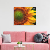 Zonnebloem Canvas Afdruk (Insitu (Woonkamer))
