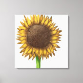 zonnebloem canvas afdruk (Voorkant)