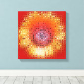 ZONNEBLOEM CANVAS AFDRUK (Insitu (Houten vloer))