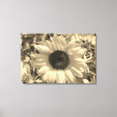 zonnebloem canvas afdruk (Voorkant)