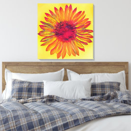 zonnebloem canvas afdruk