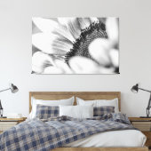 Zonnebloem Canvas Afdruk (Insitu (Slaapkamer))