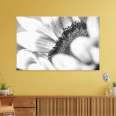 Zonnebloem Canvas Afdruk (Insitu (Woonkamer))