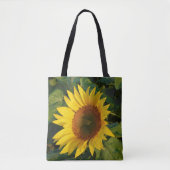 Zonnebloem Canvas tas (Voorkant)