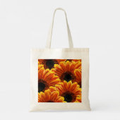 Zonnebloem Canvas Tas (Achterkant)