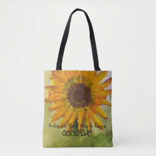 Zonnebloem Canvas tas