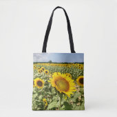 Zonnebloem Canvas tas (Voorkant)
