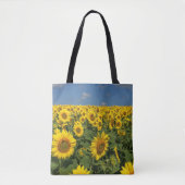 Zonnebloem Canvas tas (Voorkant)