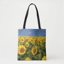 Zonnebloem Canvas tas