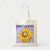 Zonnebloem Canvas tas (Voorkant)