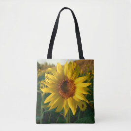 Zonnebloem Canvas tas