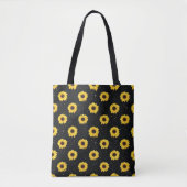Zonnebloem Canvas tas (Voorkant)