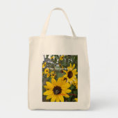 Zonnebloem Canvas tas (Voorkant)