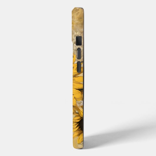 Zonnebloem Case-Mate iPhone Case (Achterkant / Links)