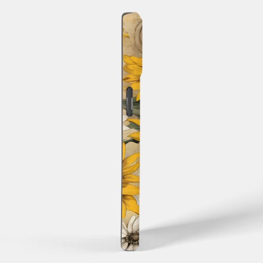Zonnebloem Case-Mate iPhone Case (Achterkant / Rechts)