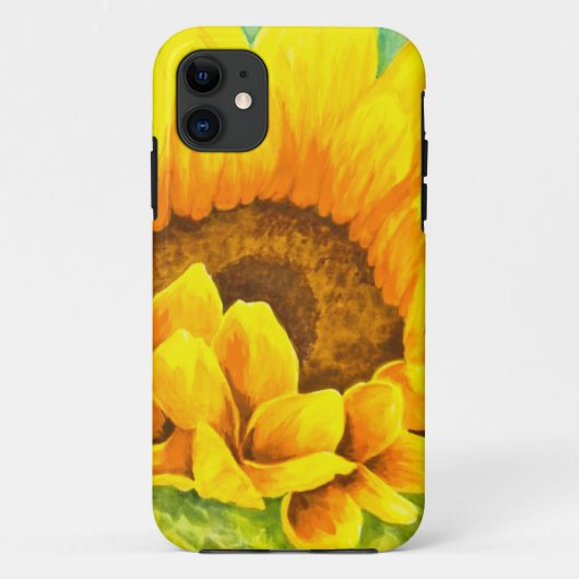 Zonnebloem Case-Mate iPhone Case (Achterkant)