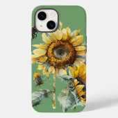 Zonnebloem Case-Mate iPhone Case (Achterkant)