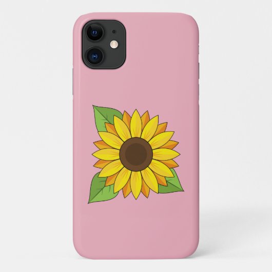 Zonnebloem Case-Mate iPhone Case (Achterkant)