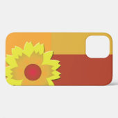 Zonnebloem Case-Mate iPhone Case (Achterkant (horizontaal))