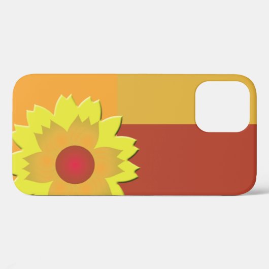 Zonnebloem Case-Mate iPhone Case (Achterkant (horizontaal))