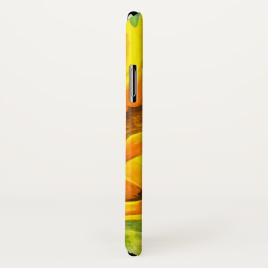 Zonnebloem Case-Mate iPhone Case (Achterkant / rechts)