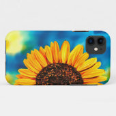 Zonnebloem Case-Mate iPhone Case (Achterkant (horizontaal))