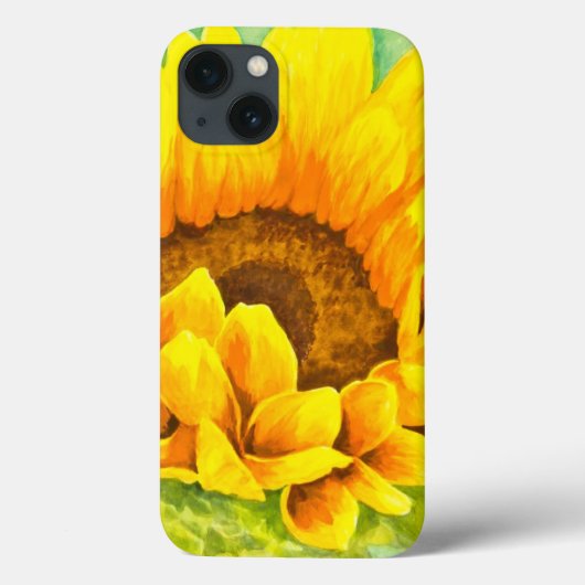 Zonnebloem Case-Mate iPhone Case (Achterkant)