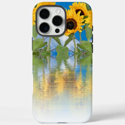 Zonnebloem Case-Mate iPhone case (Achterkant)